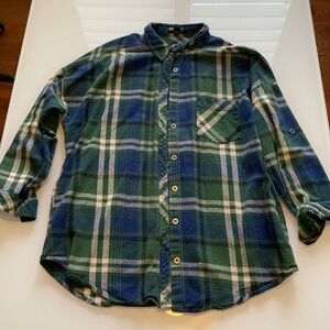 Oversized Plaid Shirt